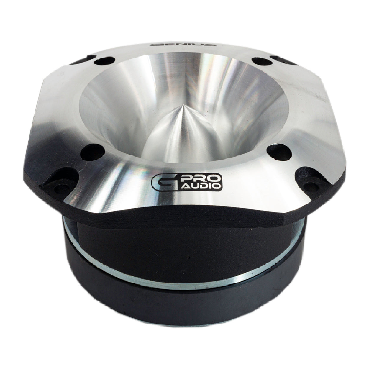 SUPER TWEETER DE ALUMINIO 4" DE DIAMETRO DE MONTURA CON DIAFRAGMA DE TITANIO DE ALTA COMPRESION 1.5" BOBINA 300WMAX