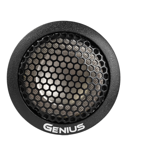 Par de Tweeter Genius Audio para Carro de Neodimio con Cúpula Invertida de Aleación de Aluminio y Magnesio