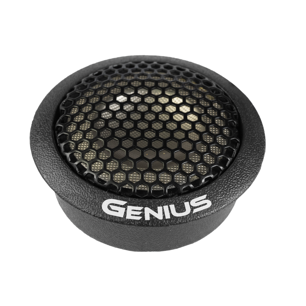 Par de Tweeter Genius Audio para Carro de Neodimio con Cúpula Invertida de Aleación de Aluminio y Magnesio