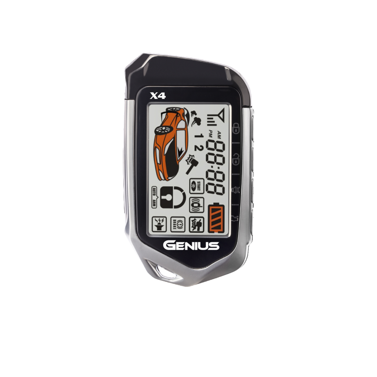 Alarma Automotriz Digital Genius G400pro-x4 Antirrobo