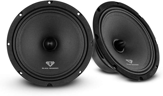 Par De Bocinas Rango Medio, 8 Pulgadas 140 Wmax, 4 Ohms
