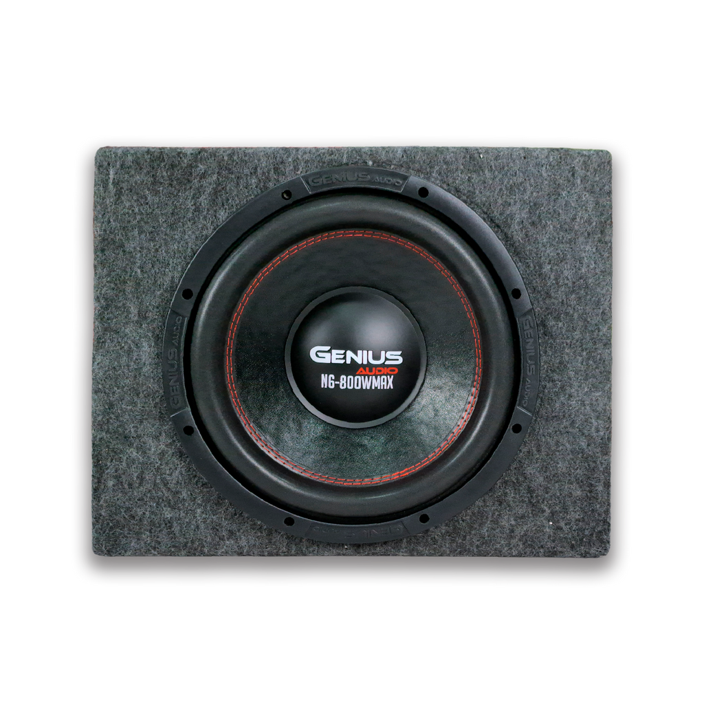 Combo Caja Acustica con un Subwoofer Nitro 12" más Amplificador y Par Bocinas Medios Rango