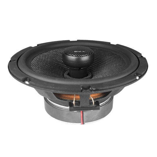 Par de Bocina para Carro Coaxial de 6.5” de 2 Vías y con Cono de Fibra de Vidrio