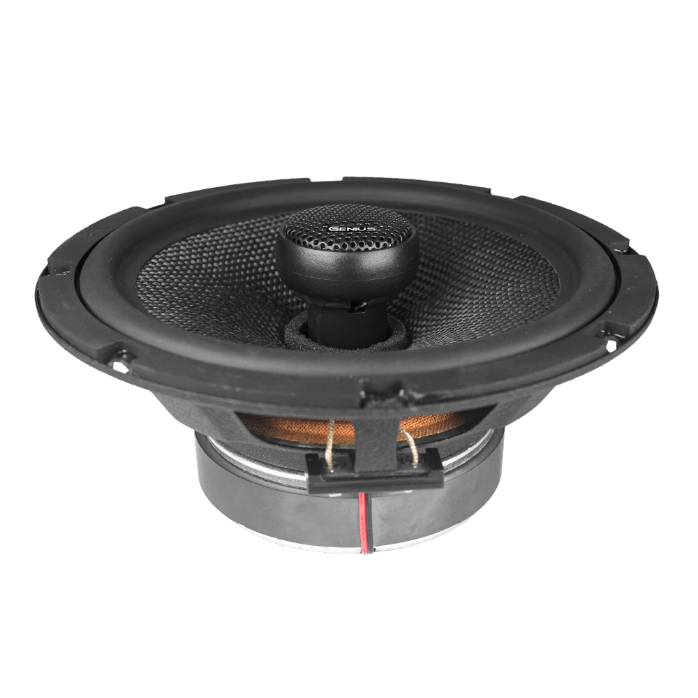 Par de Bocina para Carro Coaxial de 6.5” de 2 Vías y con Cono de Fibra de Vidrio