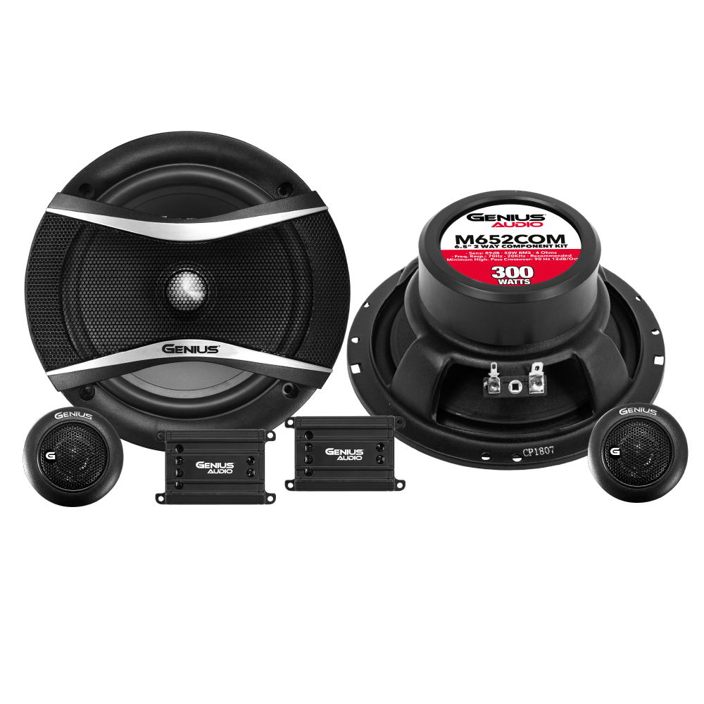 Bocinas Genius Audio Componentes M652COM 6.5" 300W