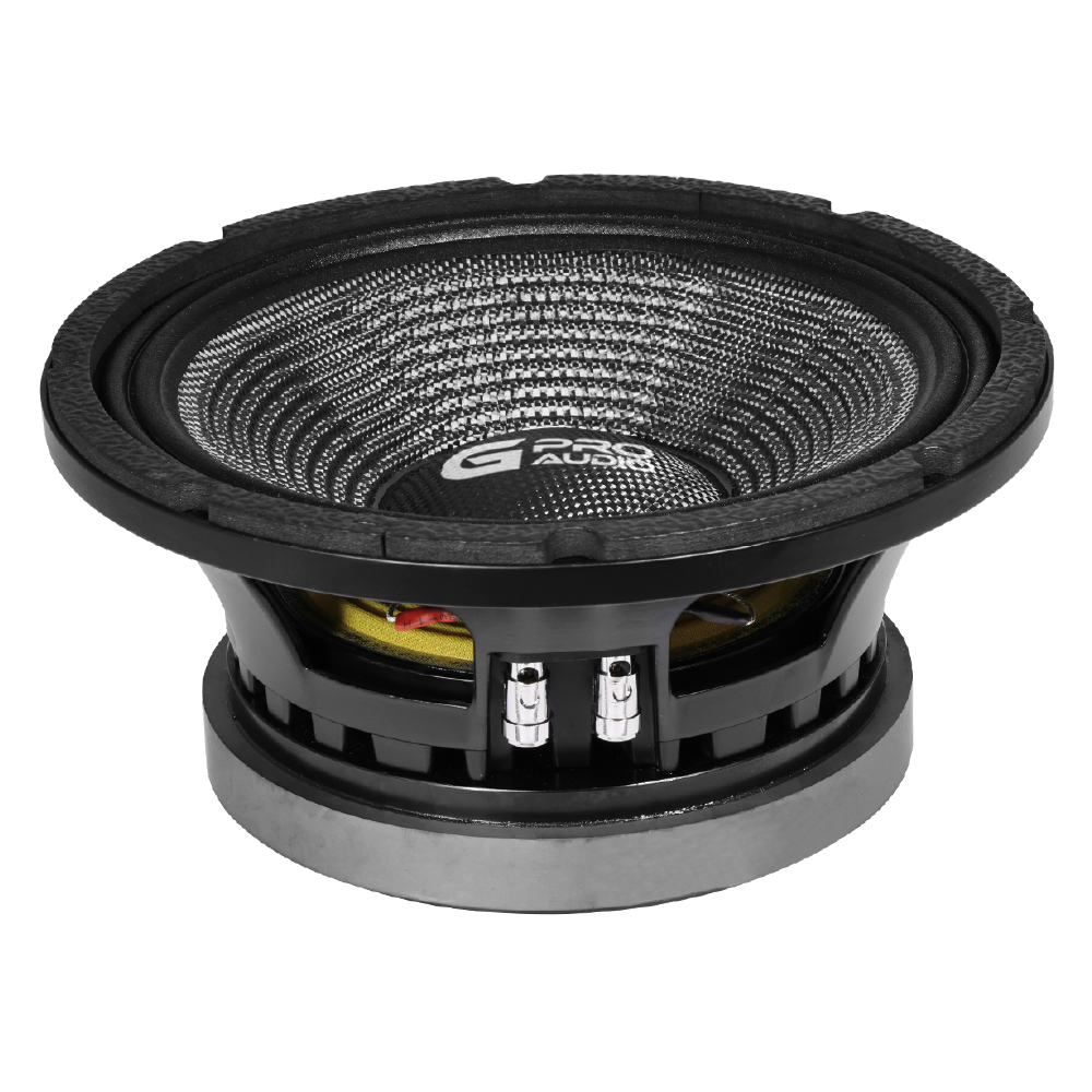 Altavoz Genius Audio Medio Bajo de 10” con Cono de Fibra de Carbono Resistente al Agua