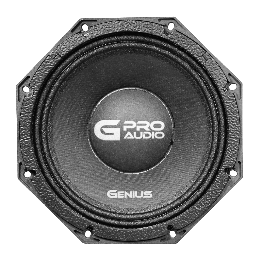 Bocina Profesional para Carro MBX0910 medio rango octagonal de 10” Genius Audio