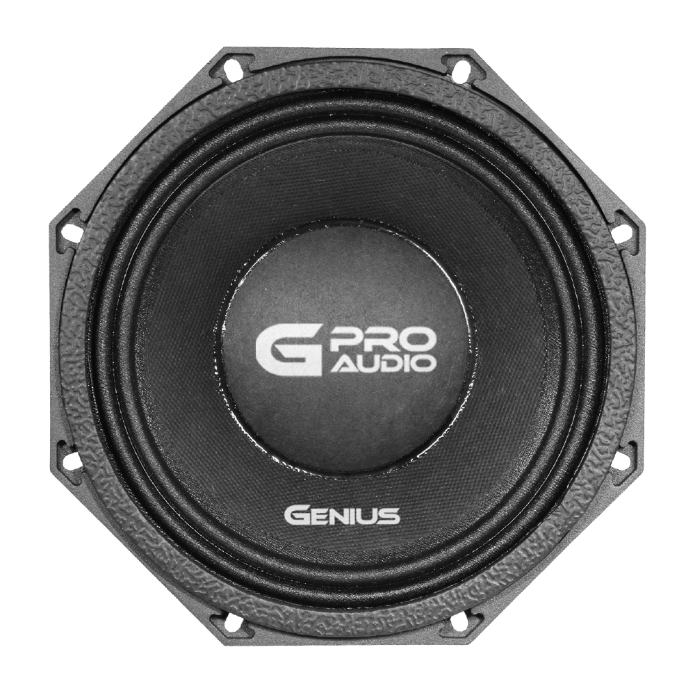 Bocina para Carro Medio Rango Octagonal de 8" MBX138 Genius Audio