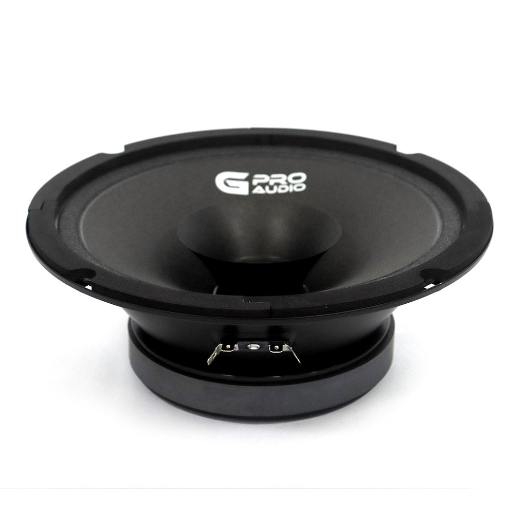 Bocina Medio Profesional de Medio Alto Sellado de 8" con 350W RMS, Bobina de 1.5" CCAW