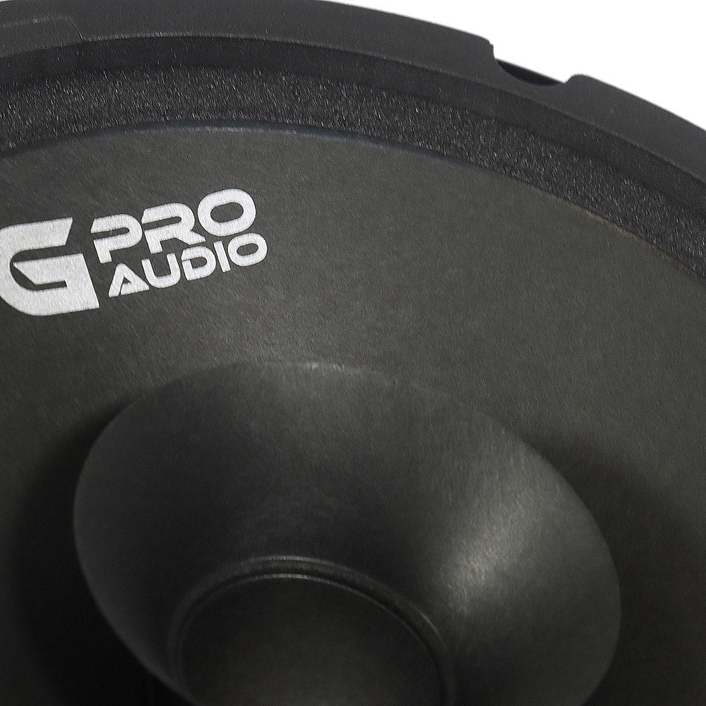 Bocina Medio Profesional de Medio Alto Sellado de 8" con 350W RMS, Bobina de 1.5" CCAW