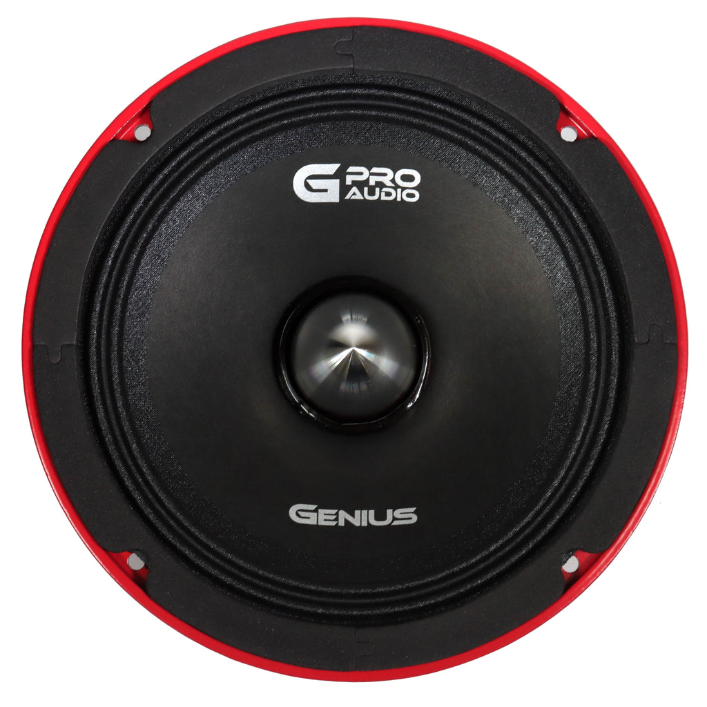 Bocina Genius Audio MR0265 de 6.5" Medio Rango para Auto – 150W RMS / 300W MAX