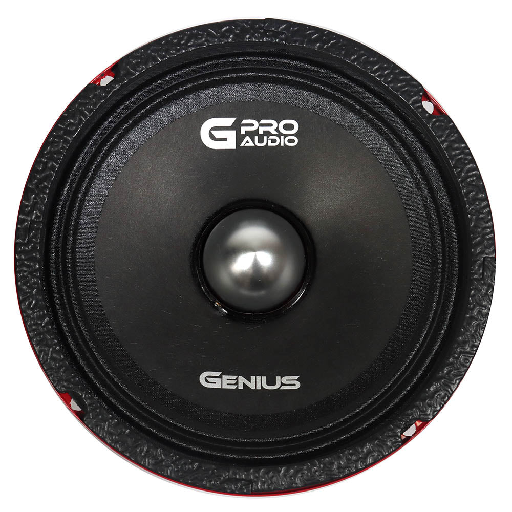 Par de Bocinas Medio Rango de 6.5” MR0365BP con Bullet Genius Audio para Carro