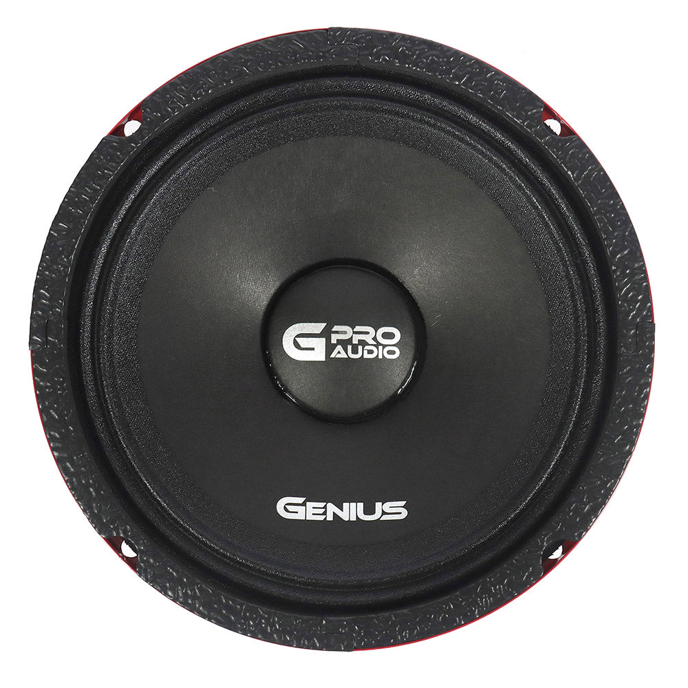Bocina de Rango Medio Slim MR0365P de 6.5" con 200W RMS - 400W MAX, 92.5dB, Diseño Compacto Genius Audio