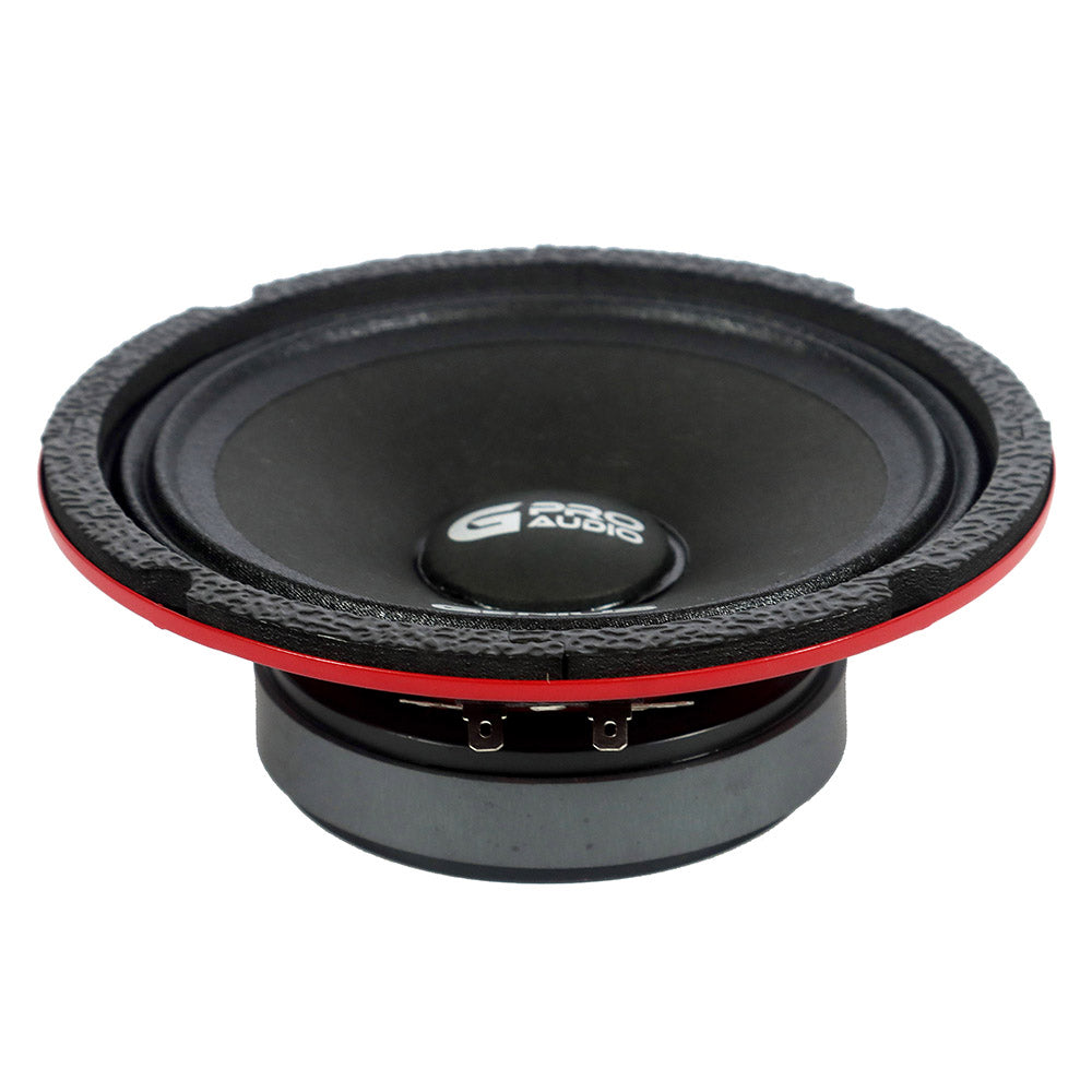 Bocina de Rango Medio Slim MR0365P de 6.5" con 200W RMS - 400W MAX, 92.5dB, Diseño Compacto Genius Audio
