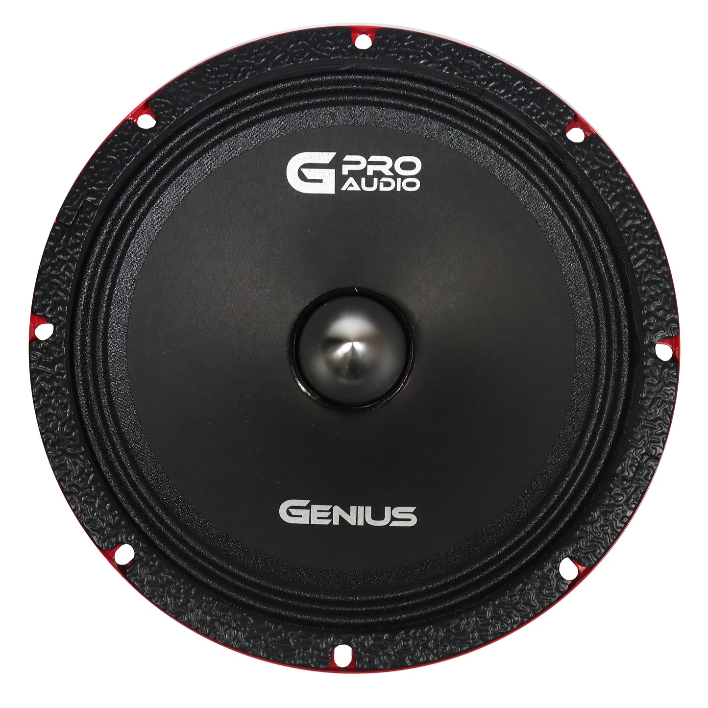 Par de Bocinas de Medios Profesional Delgado MR038BP 8" con Bala para Auto – Genius Audio