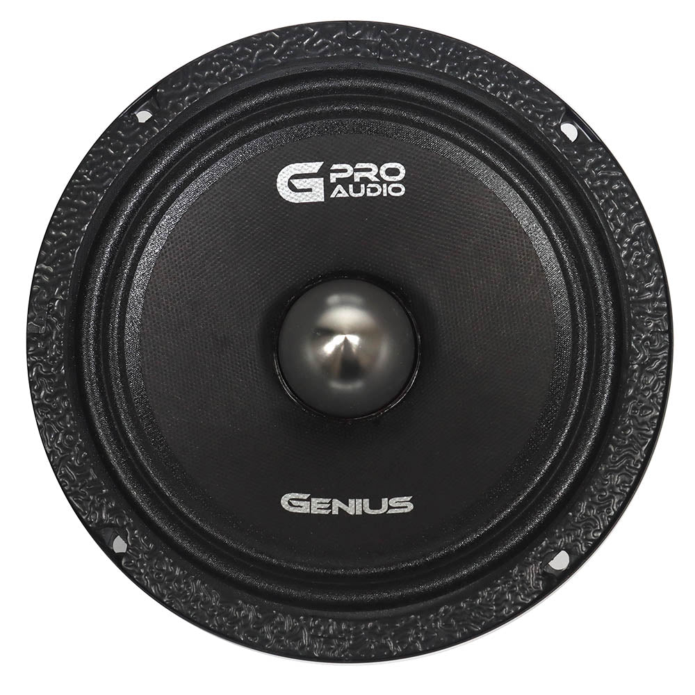Par de Bocinas de Medios Profesional MR1065BP 6.5" con Bala para Auto – Genius Audio