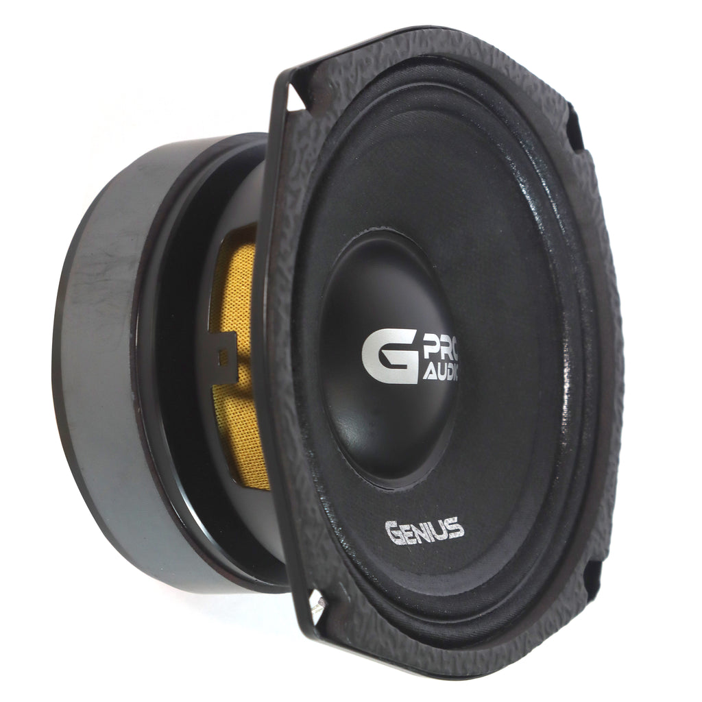 Par de Bocinas MR525P para Carro Medio Rango de 5.25” Genius Audio