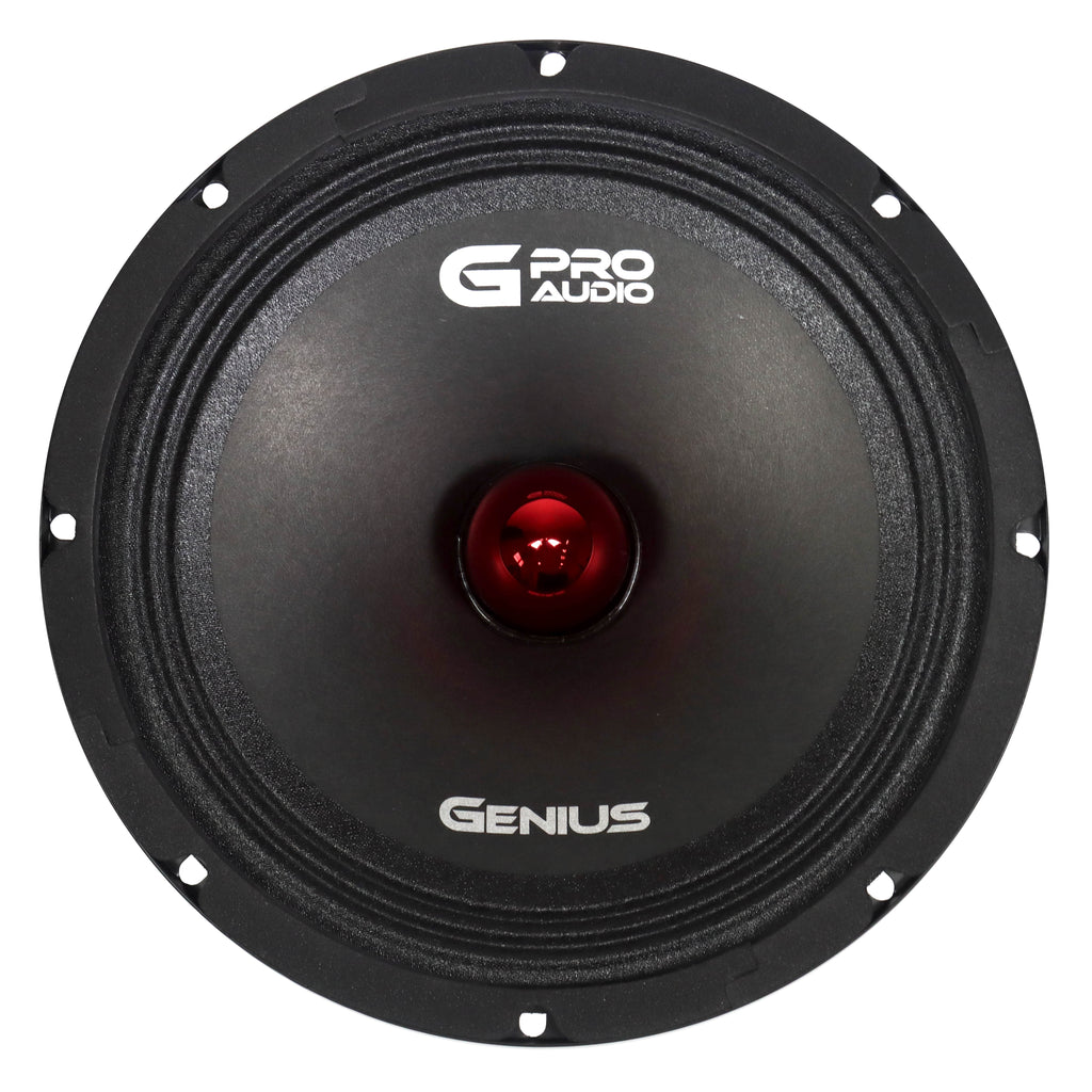 Par de Bocinas de 8" para Auto Medio Rango con Bullet MR801BP