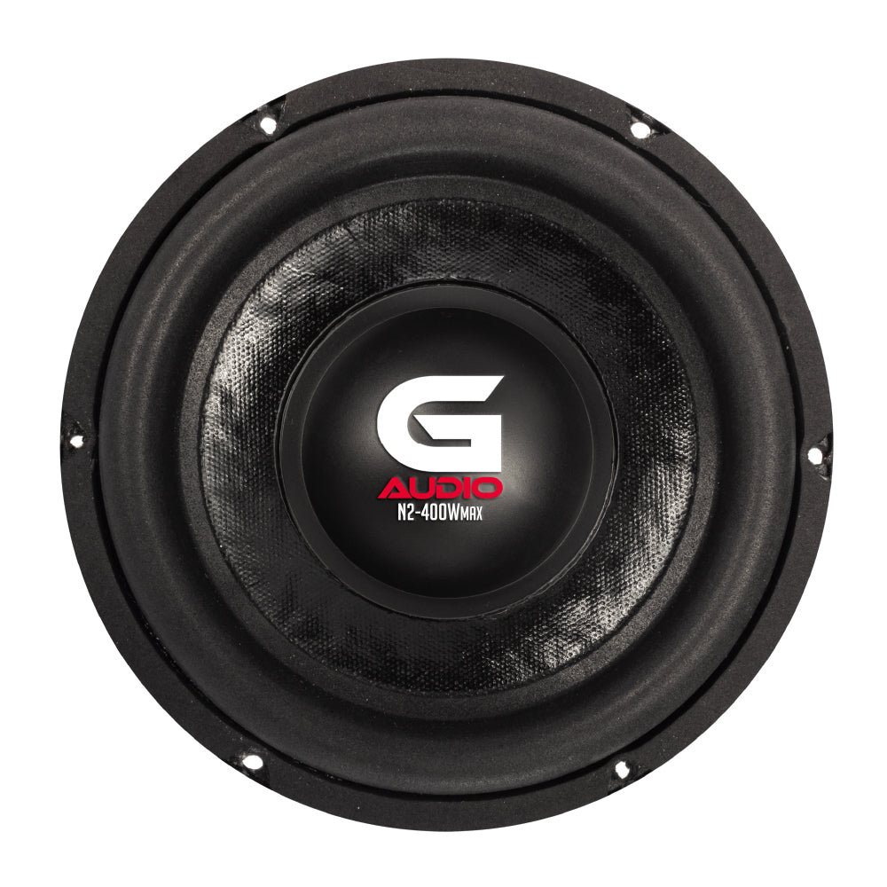 SUBWOOFER 6.5" N2-M65D2 NITRO 400 WMAX/200 WRMS DOBLE BOBINA 2 OHM ALAMBRE DE COBRE