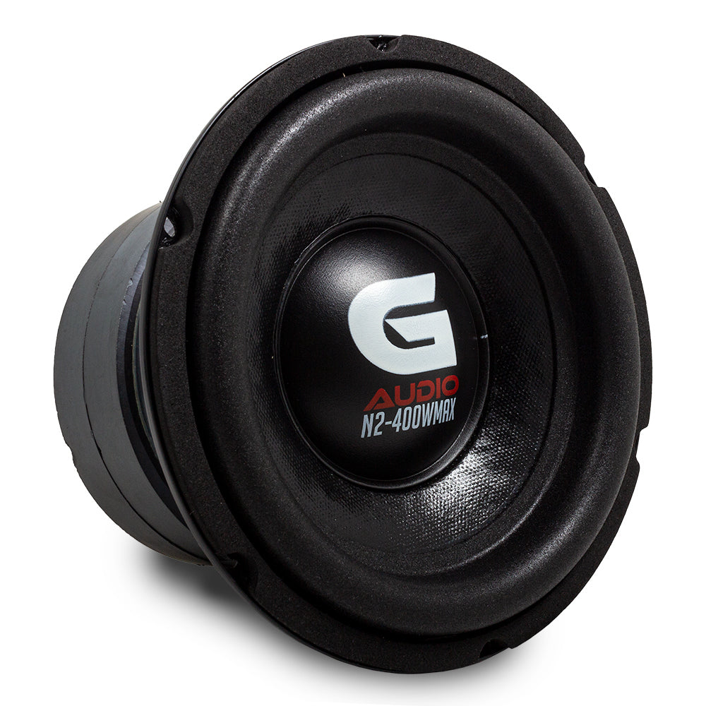 SUBWOOFER 6.5" N2-M65D2 NITRO 400 WMAX/200 WRMS DOBLE BOBINA 2 OHM ALAMBRE DE COBRE