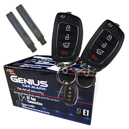 Alarma Automotriz Con Bluetooth Antirrobo Genius