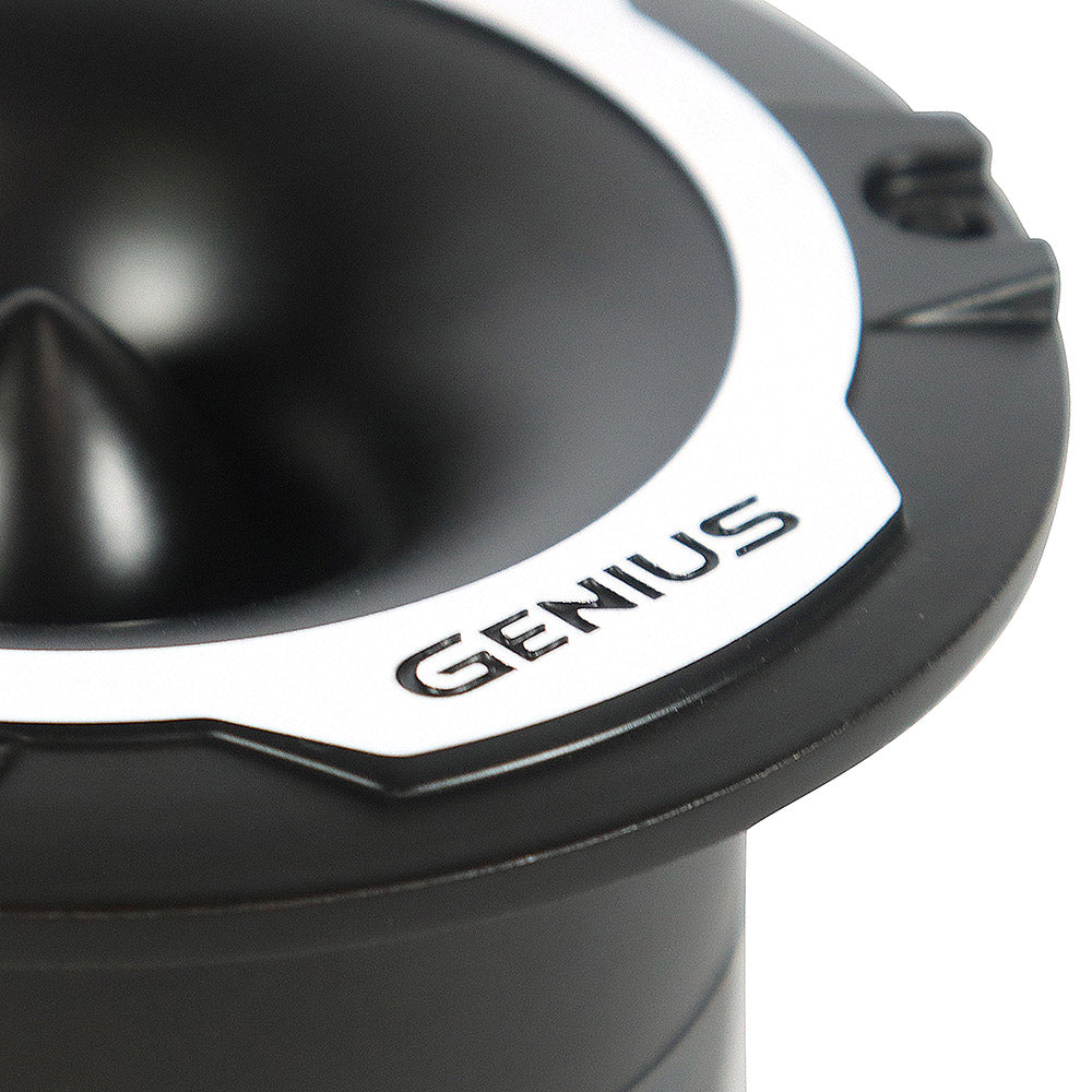 Par de Bocinas para Carro Genius Audio Tweeter de 3.8 PulG con 40 wrms con diafragma aluminio, Impedancia de 4 Ohms modelo TWR120BP
