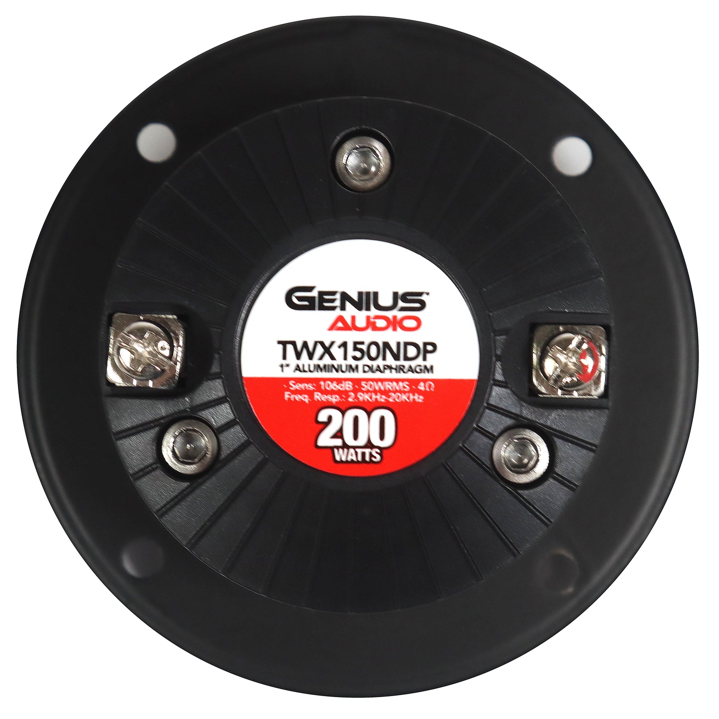 Par de Bocinas para Auto Súper Tweeter Profesional de Neodimio Genius Audio