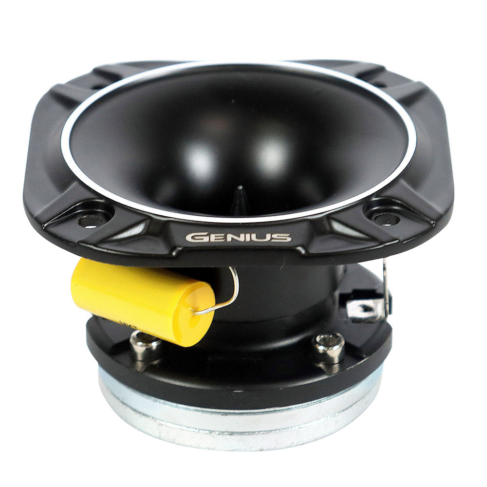Bocina Tweeter Profesional Compacto de Neodimio de Genius Audio TWX180ND Alta Compresión con Bobina de 1” y 180W MAX