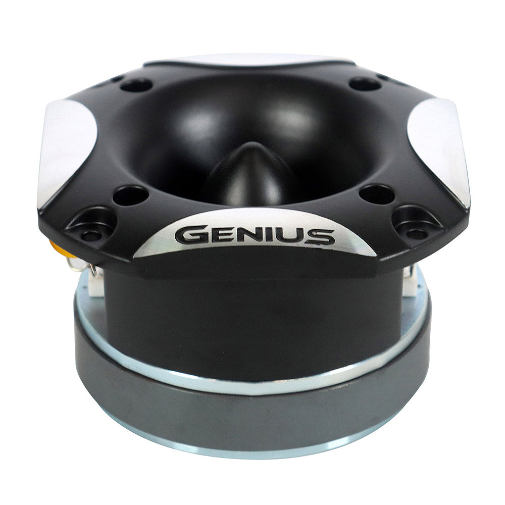 Bocina Tweeter de 4" de Alto Rendimiento con Bobina de 1.5", 120W RMS y Diafragma de Aluminio Genius Audio
