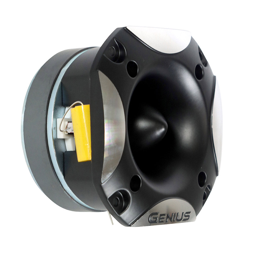 Bocina Tweeter de 4" de Alto Rendimiento con Bobina de 1.5", 120W RMS y Diafragma de Aluminio Genius Audio