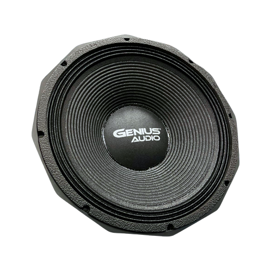Bocina Genius Audio 18 Pulgadas Profesional 2500W RMS | Woofer / Subwoofer Ferrita Alta Potencia 1 y 2 Ohms Graves Profundos Audio Profesional