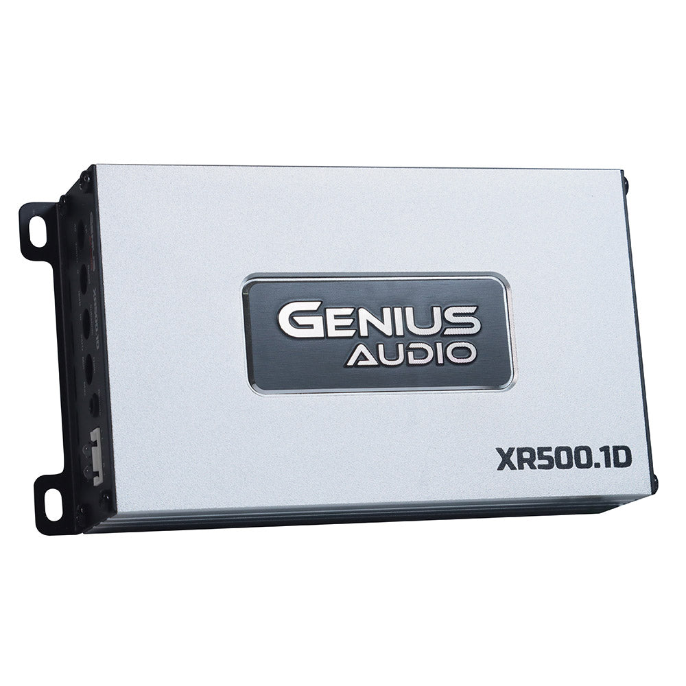 Amplificador Genius Audio XR500.1D Ultra Compacto Clase D Monocanal (1CH)