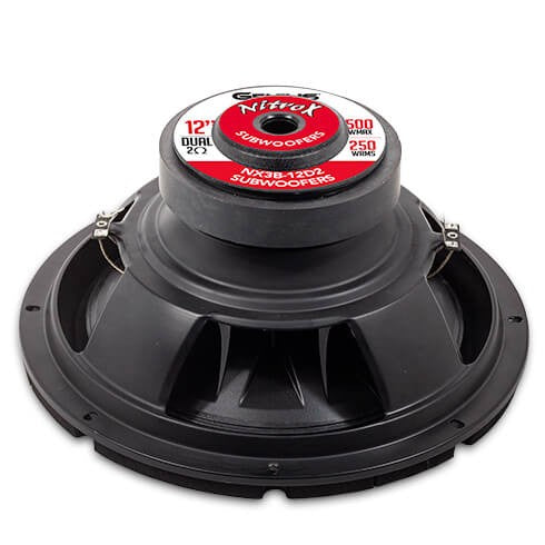 NX3B-12D2 SUBWOOFER 12" 500 WMAX / 250 WRMS DOBLE BOBINA 2 OHM