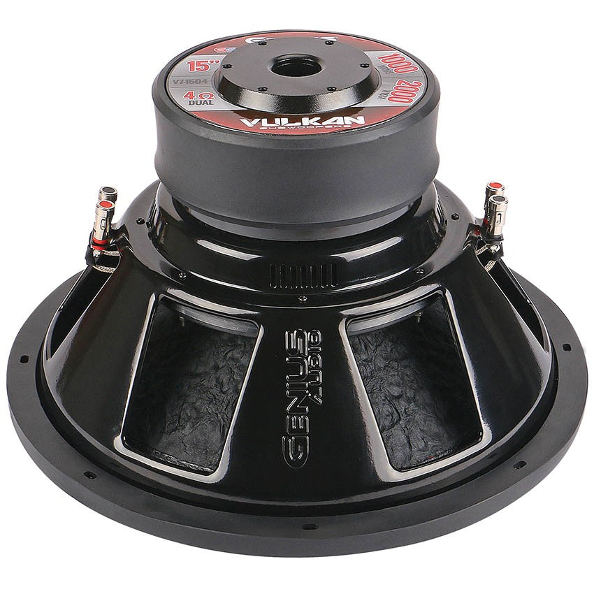 Bocina Subwoofer de 15” Vulkan de 4ohms para Carro Genius Audio V7-15D ...