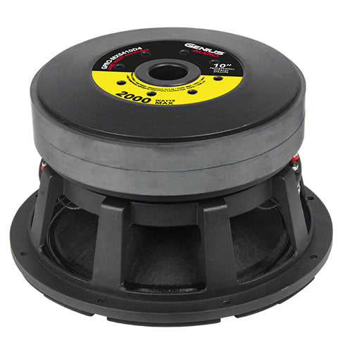 MEDIO BAJO 10" SERIE XTREME DE ALTO PODER 1000WRMS / 2000WMAX DUAL 4 Ohm 95.4 dB